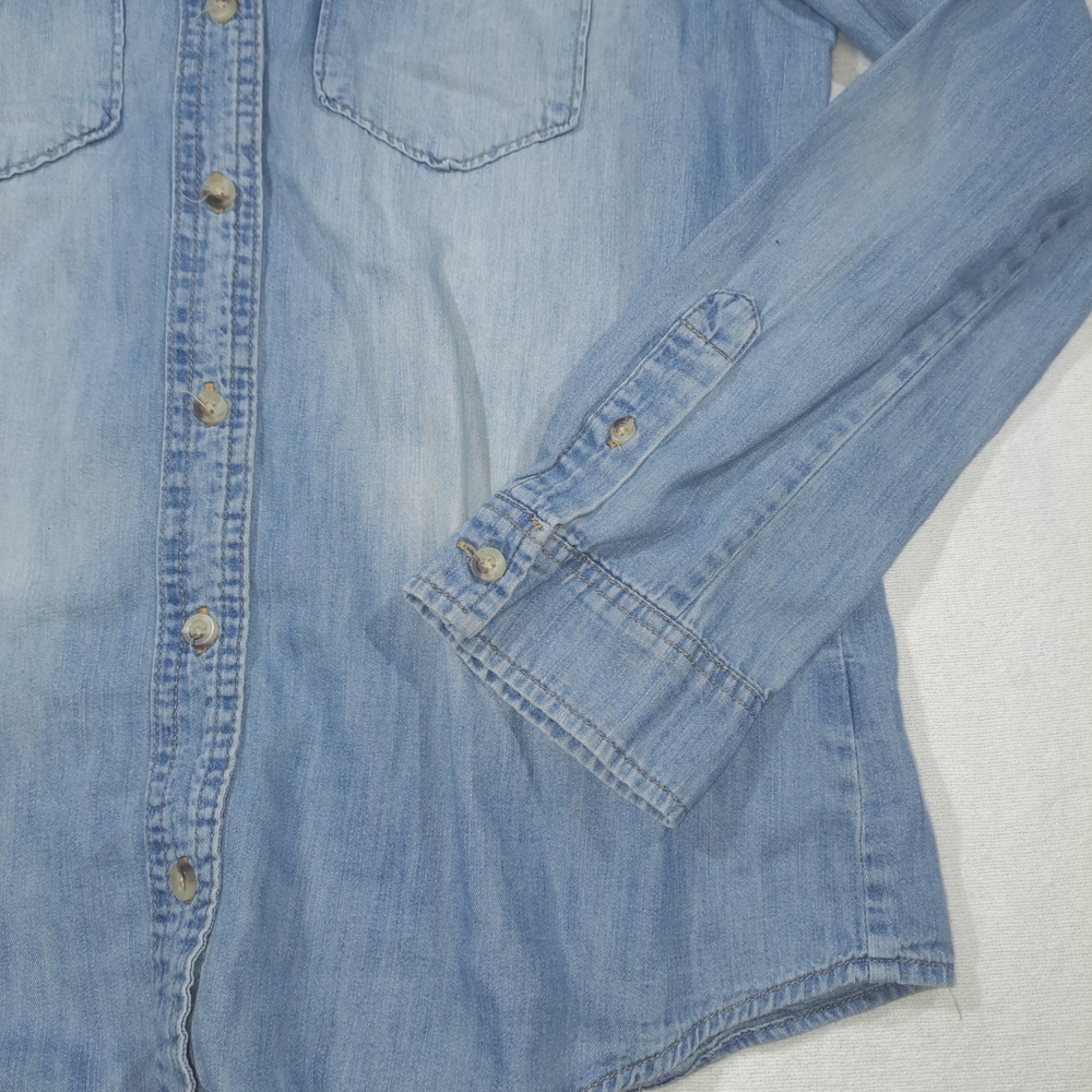 Authentic American Heritage Light Blue Denim Shirt - Picture 2 of 5